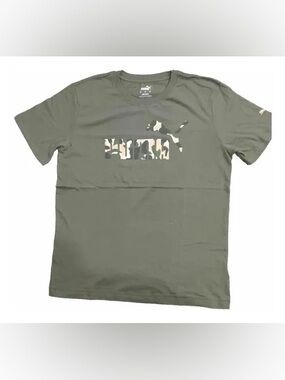 New Men’s XL Camo Puma Slim T-shirt